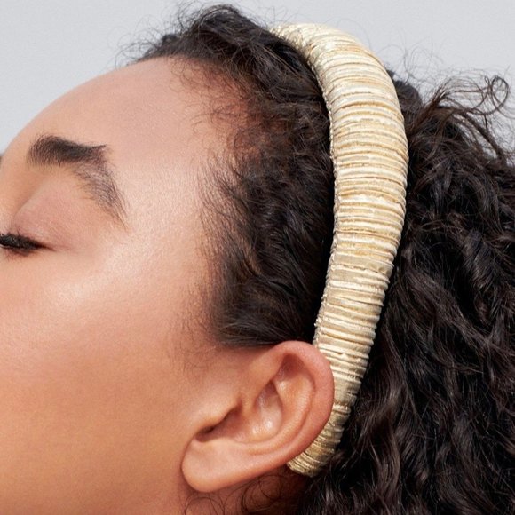 LOEFFLER RANDALL Marina Metallic Headband - Picture 4 of 7